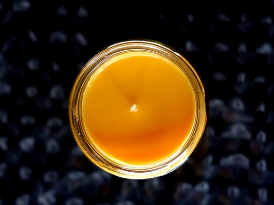 Fireheart - Throne of Glass Candle - top view