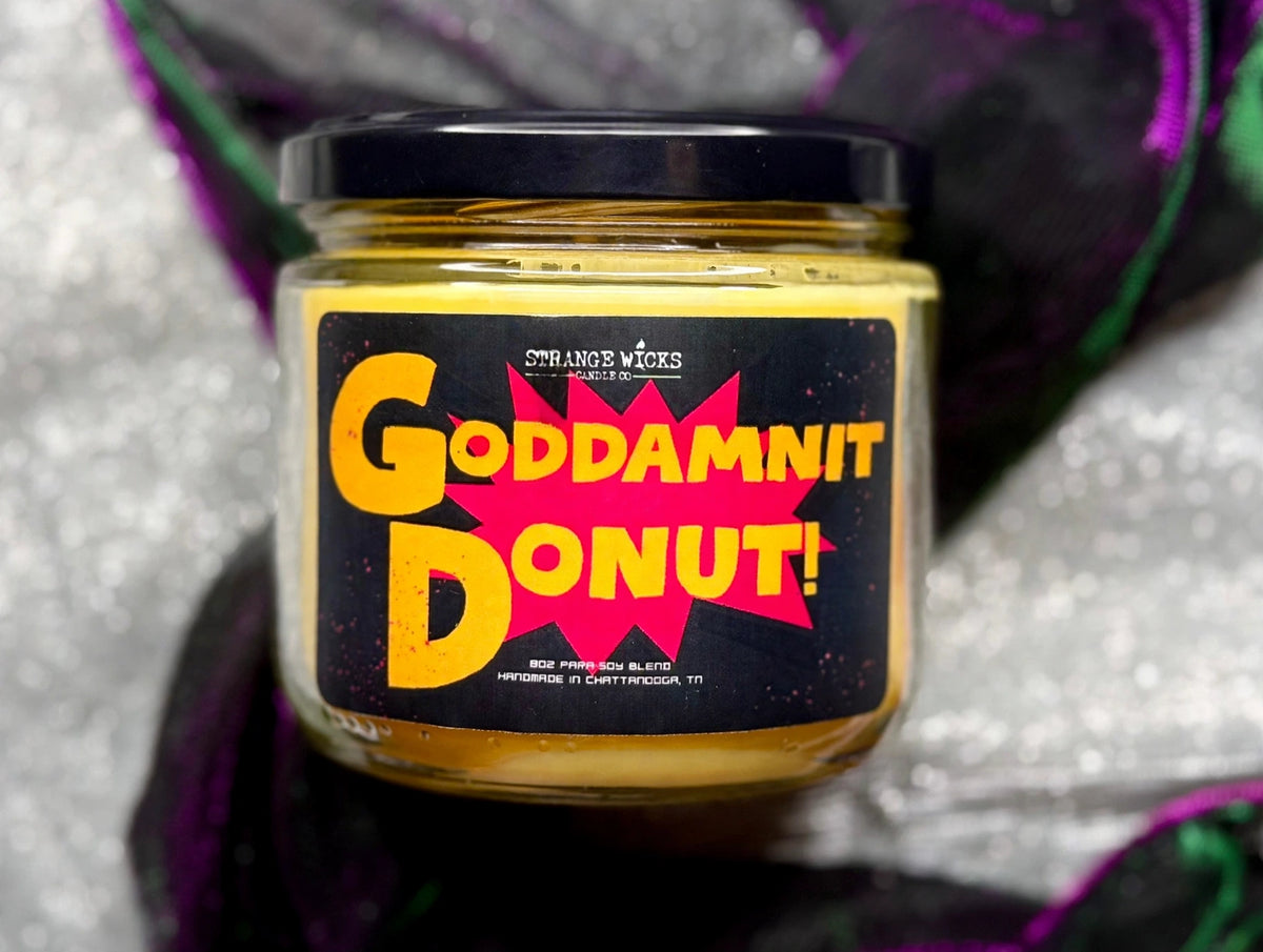 Goddamnit Donut! - Dungeon Crawler Carl Candle