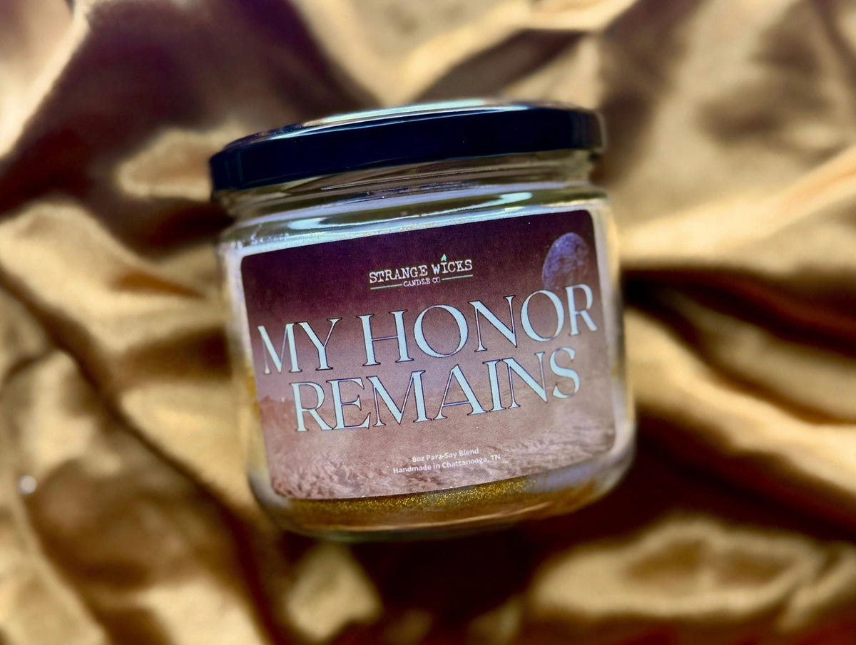 My Honor Remains - Red Rising Candle