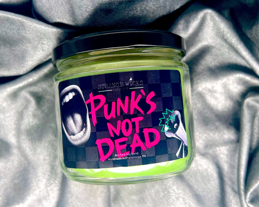 Punk's Not Dead Candle