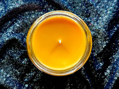 Riot! Paramore candle, top view