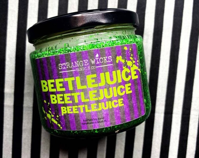 Beetlejuice Candle