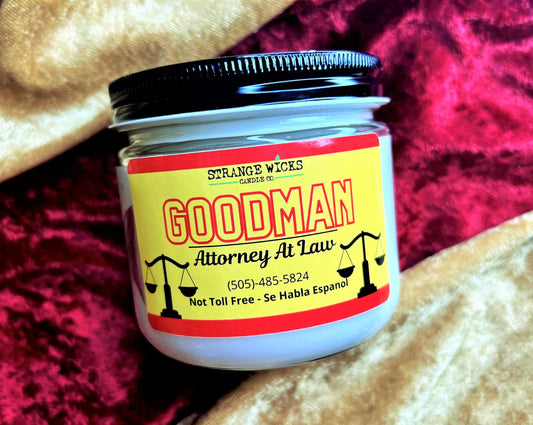 Goodman Attorney at Law Candle