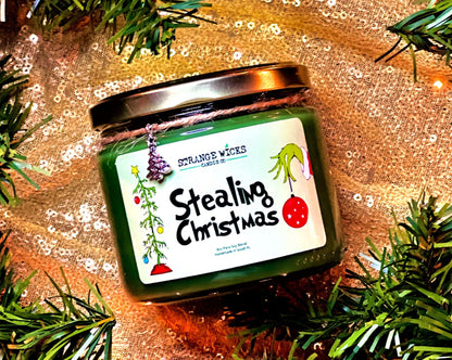 Stealing Christmas - The Grinch Candle