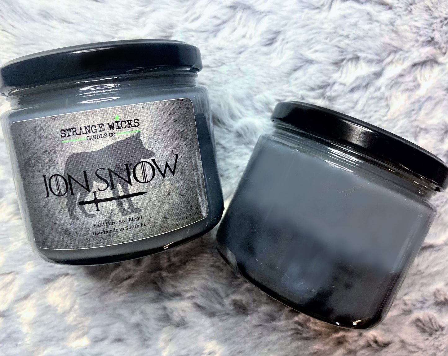 Jon Snow Candle